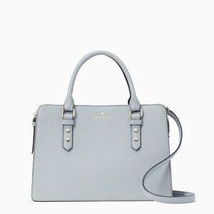 Kate Spade Mulberry Street Lise Satchel in Avalon Mist